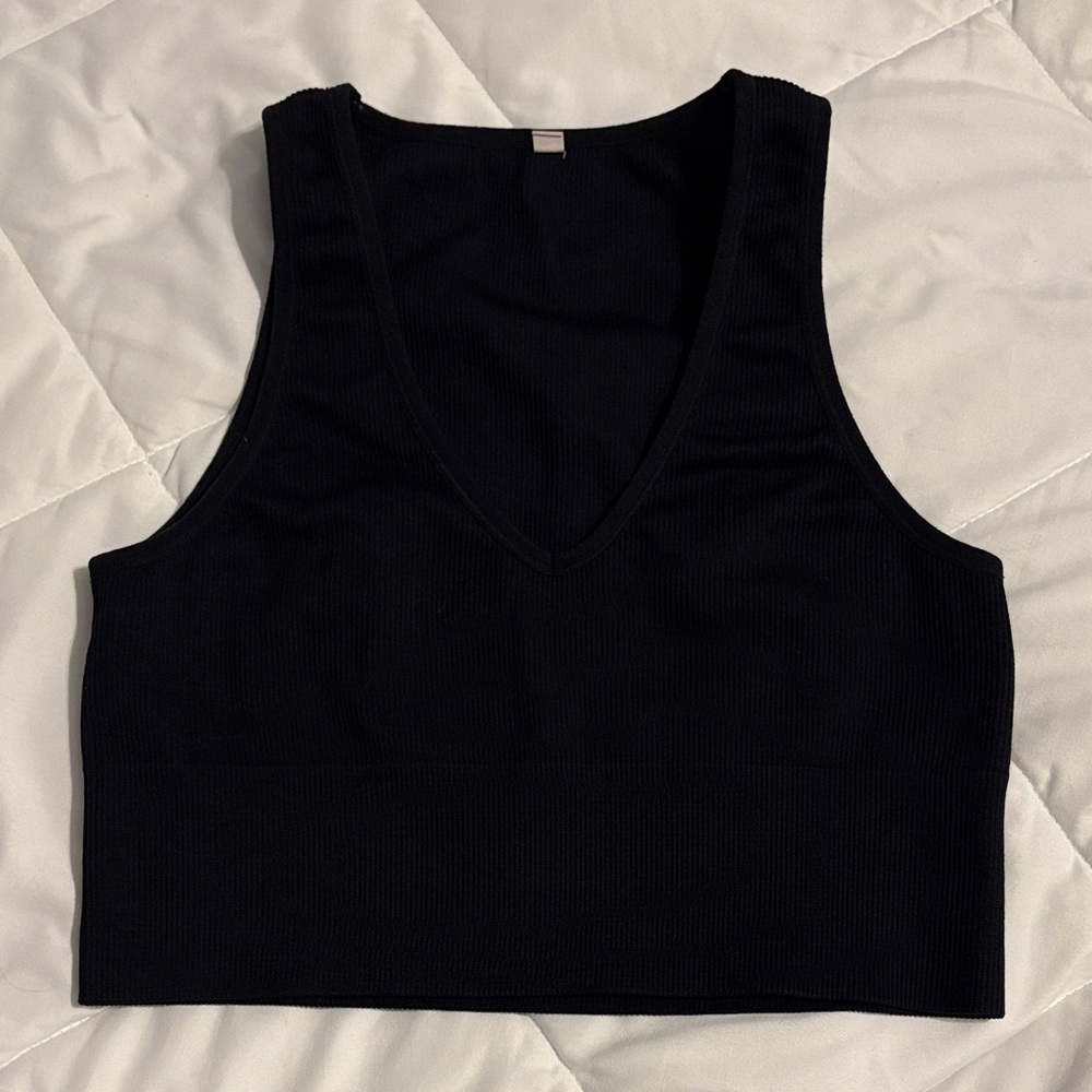90 Degree By Reflex Black Sports Bra